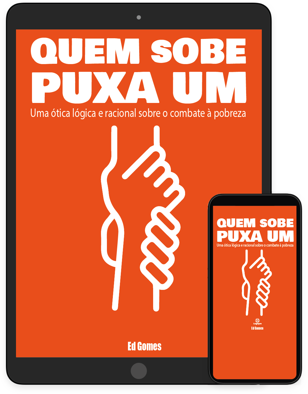 Capas do livro nos dispositivos mobile